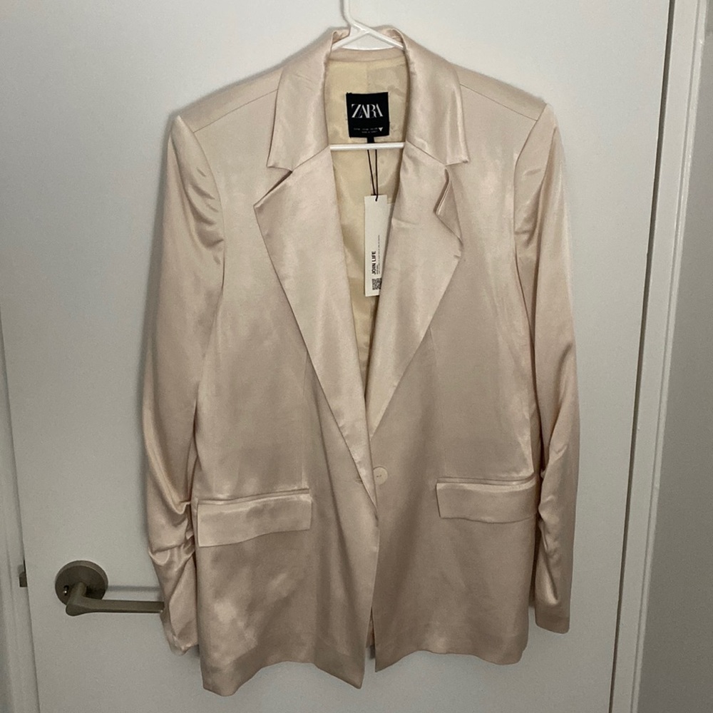 Satin Blazer